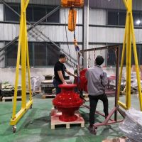 寧波起重機廠家供應(yīng)0.2-2t移動式龍門吊現(xiàn)場安裝調(diào)試